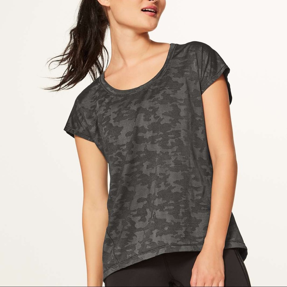 Lululemon Camo Short Sleeve